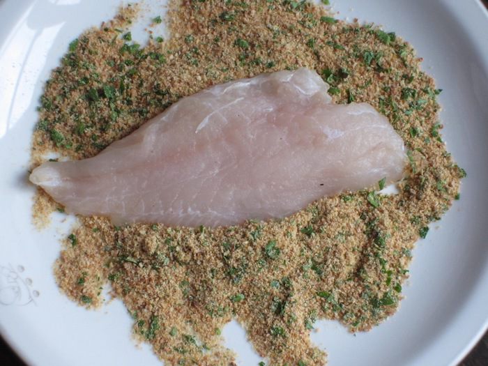 Морской окунь с фенхелем