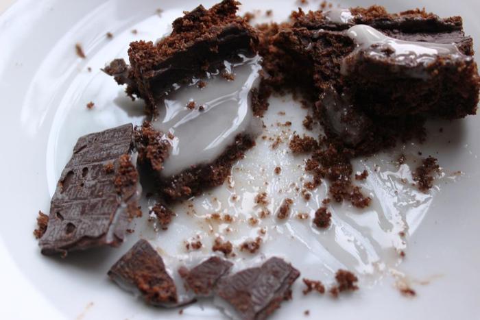 Шоколадно-мятный торт