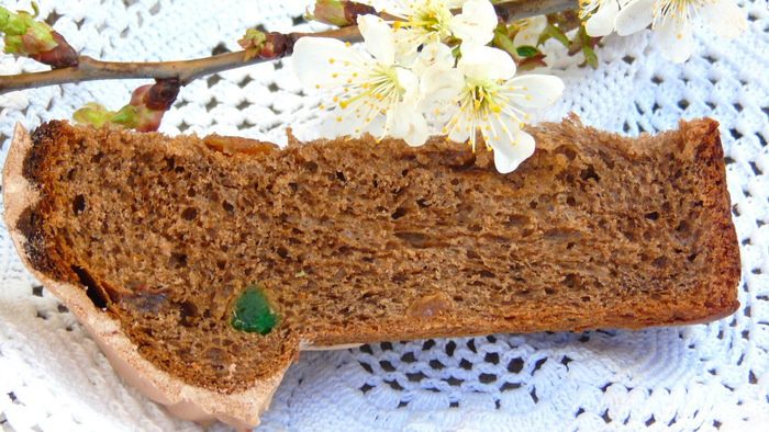 Шоколадный кулич