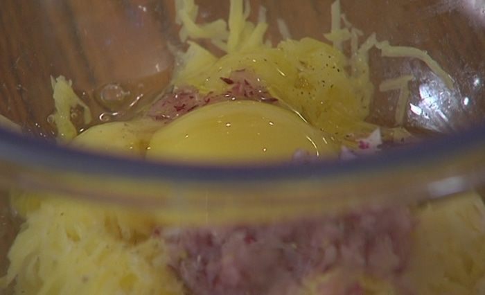 Картофельные драники с треской 