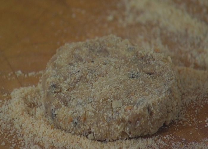 Биточки из фасоли и сыра