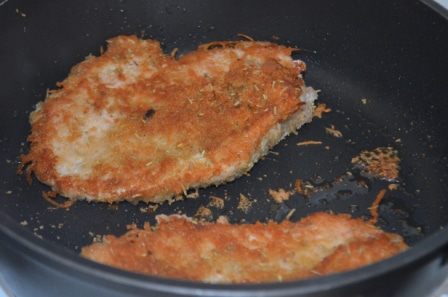 Куриная отбивная с медовым маслом