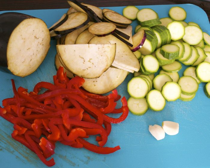 Рататуй с курицей 