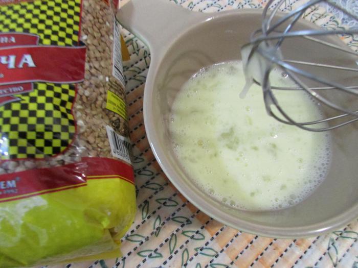 Суп с гречневыми клецками-кнопками