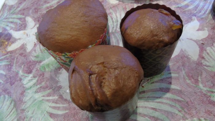 Шоколадный кулич