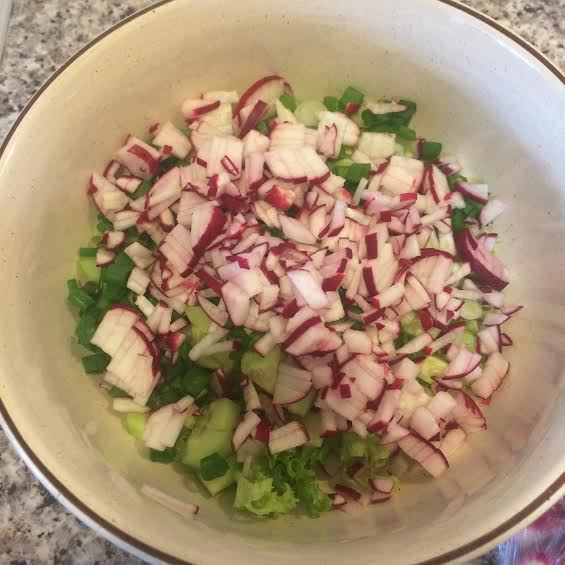 Легкий салат