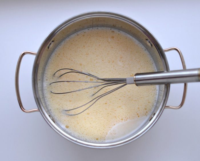 Блинный десерт с кремом из маскарпоне