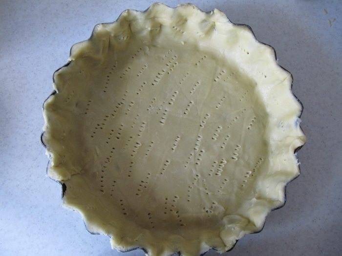 Тарт с кабачками и фетой