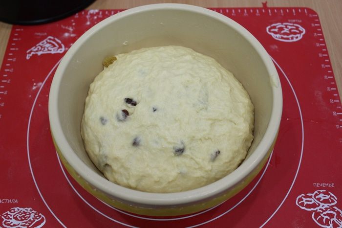 Пасхальный кулич на сметане
