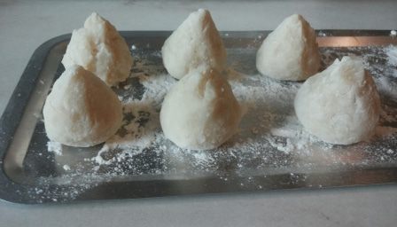 Картофельные крокеты с куриной начинкой