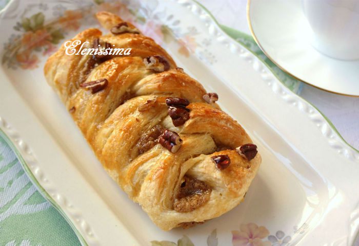 Датские булочки с пеканом и кленовым сиропом