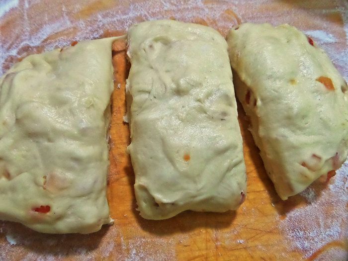 Пасхальная коса с цукатами