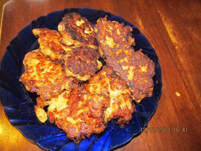 Сырные котлетки из куриного филе