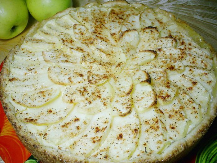 Творожно-яблочный пирог &amp;quot;Мамина яблонька&amp;quot;