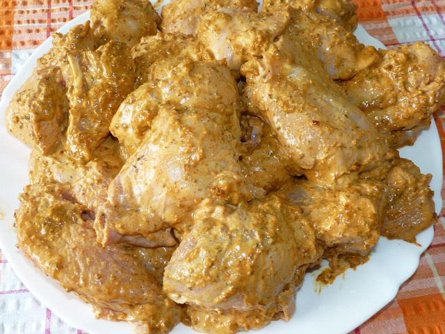 Шашлык из индейки