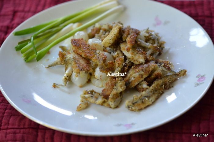 Корюшка жареная