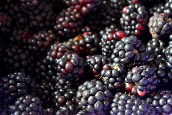 Варенье яблочно-ежевичное с лимонными корочками