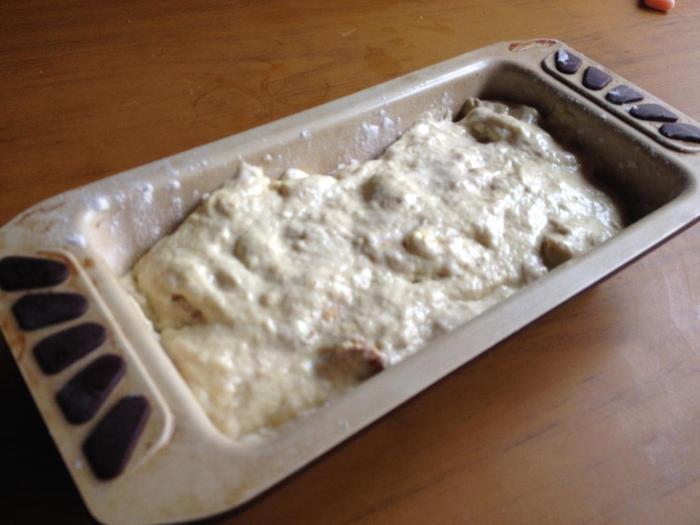 Сырный кекс с курицей (Любителям бутербродов посвящается)