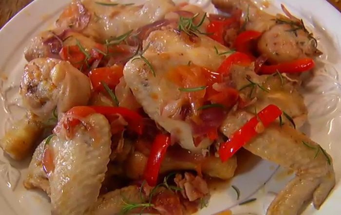 Фрикасе из цыплят