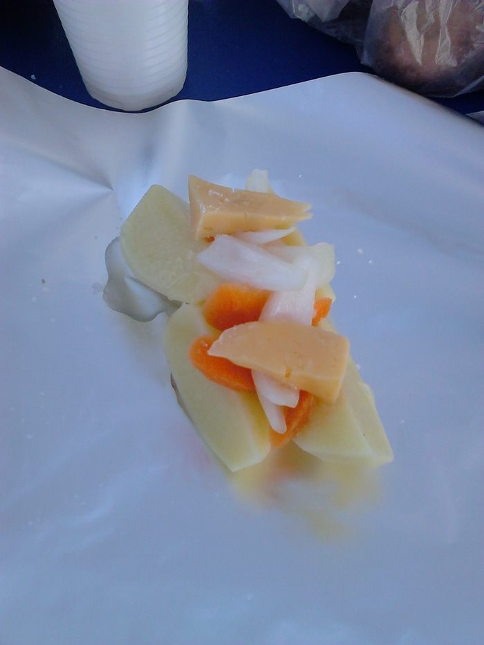 Картошка на природе