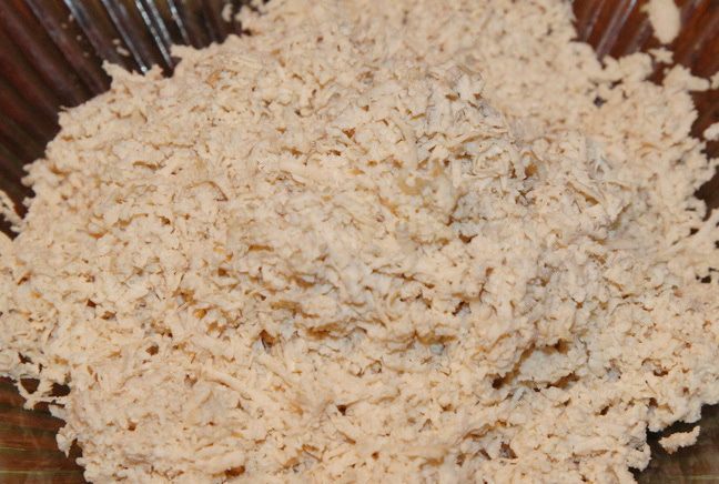 Лепешки с сыром тофу