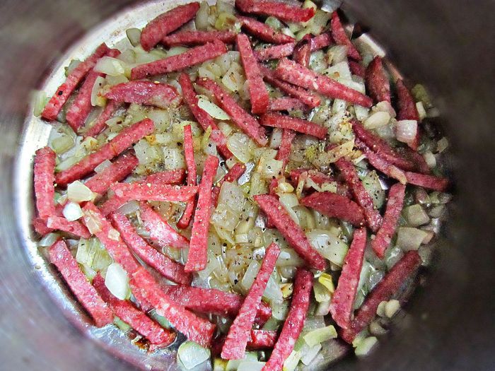 Сытный итальянский суп c пастой &amp;quot;мини&amp;quot;