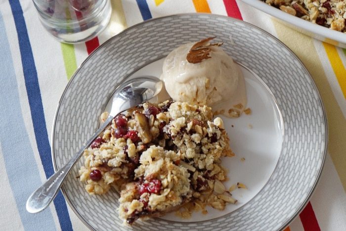 Крамбл &amp;quot;Банан, клюква, шоколад&amp;quot;