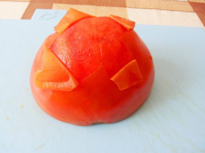 Пирог с лососем и моцареллой