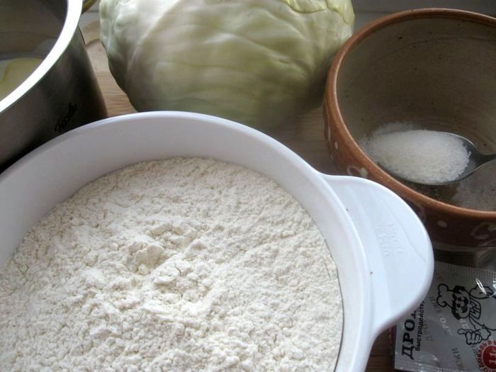 Пирожки с капустой 