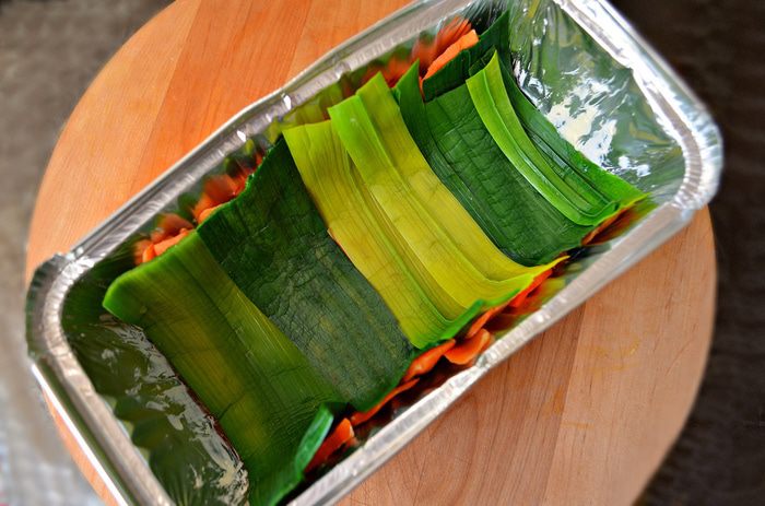 Суфле из цветной капусты с морковью и луком-пореем