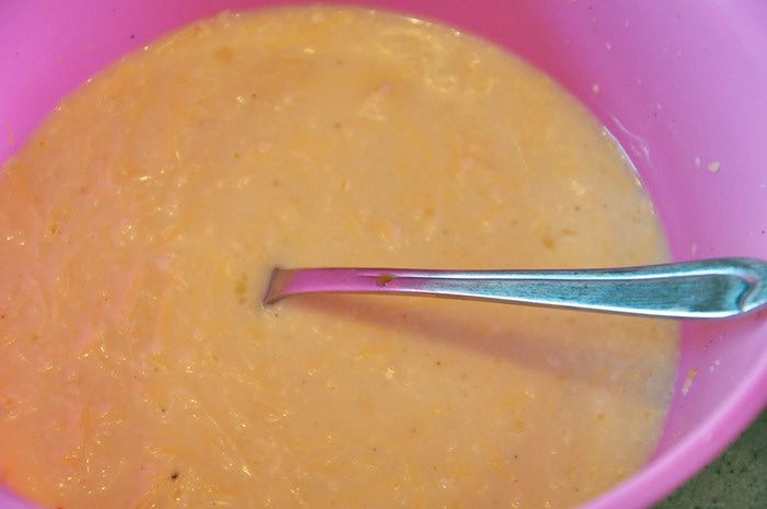 Овощная запеканка с мясными шариками, чесноком и базиликом