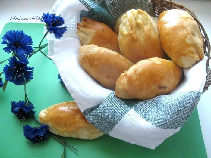 Пирожки с капустой 