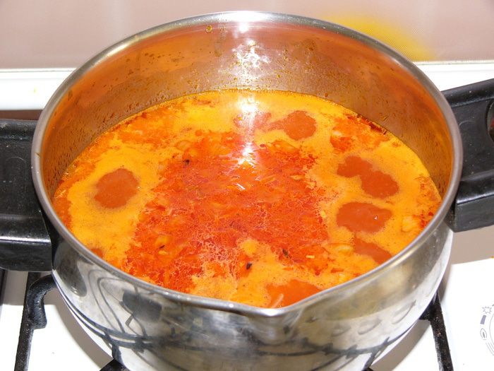 Суп из макарон (Şehriye çorbası)
