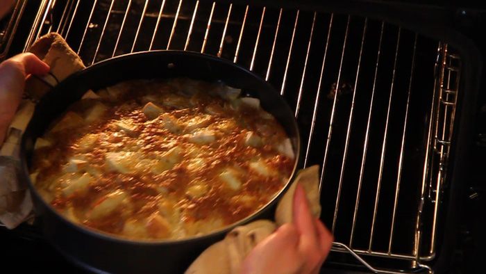 Яблочный пирог «Невесомость»