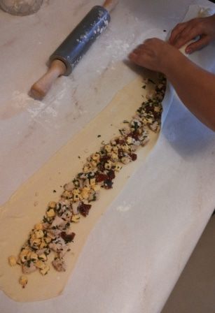 Пирог закусочный &amp;quot;Спираль&amp;quot;