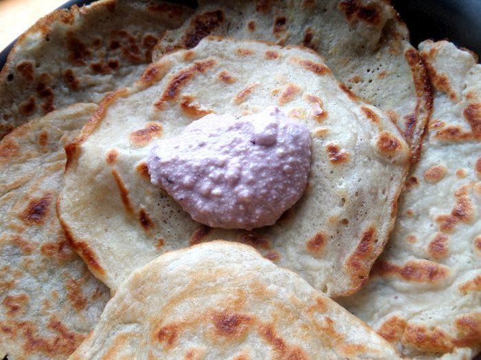 Творожник на блинах &amp;quot;Хризантема&amp;quot;