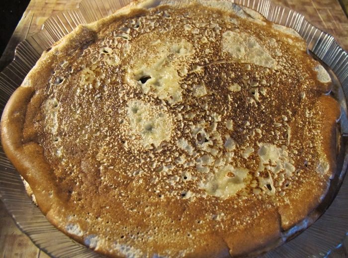Пирог блинный «Три вкуса»