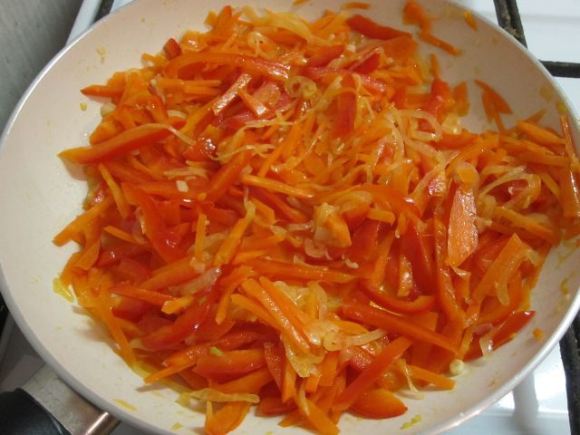 Пирог с овощами и зеленью
