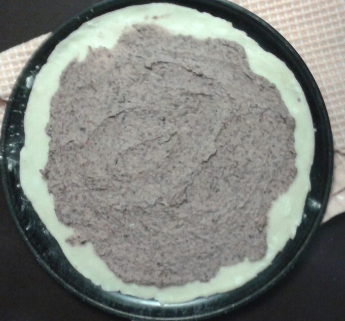 Овощная галета с фасолью и брокколи