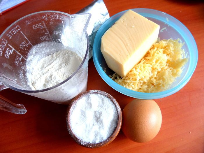 Сырное заварное печенье &amp;quot;Солнечные зайчики&amp;quot;