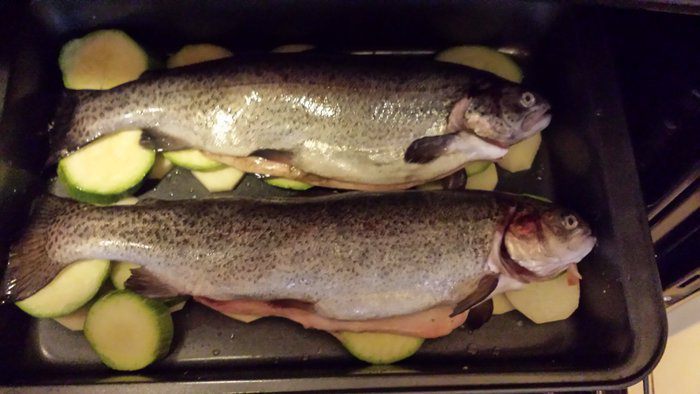 Форель по-Балкански