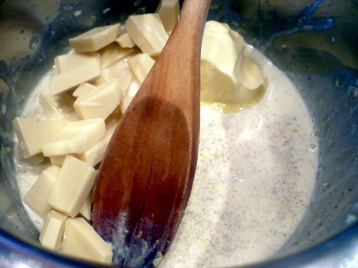 Хлебцы с разноцветным кремом