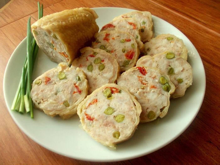 Куриная колбаса с овощами &amp;quot;Неженка&amp;quot;
