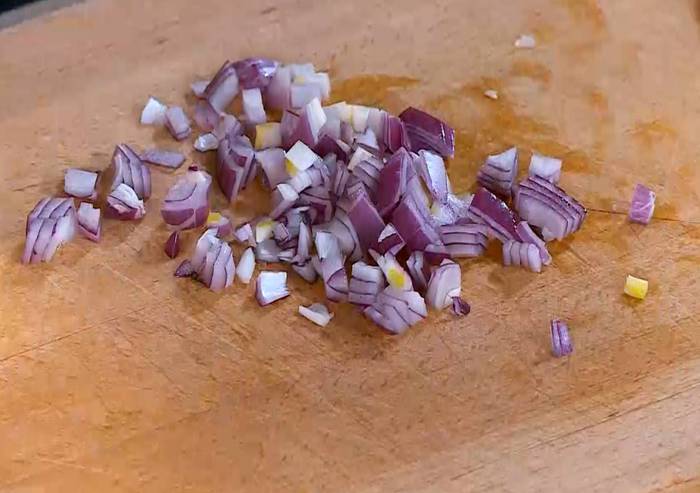 Тосты с индейкой и овощами 