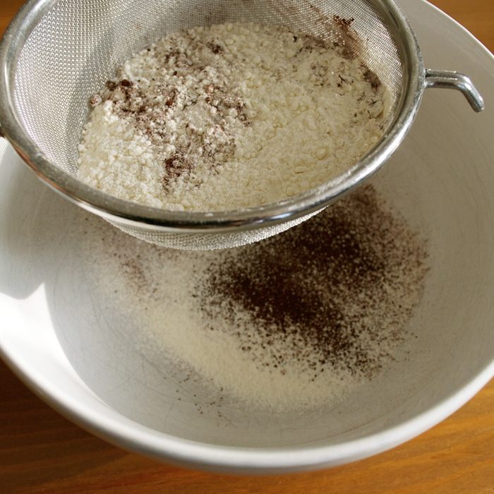 Кекс на шоколадно-ореховой пасте