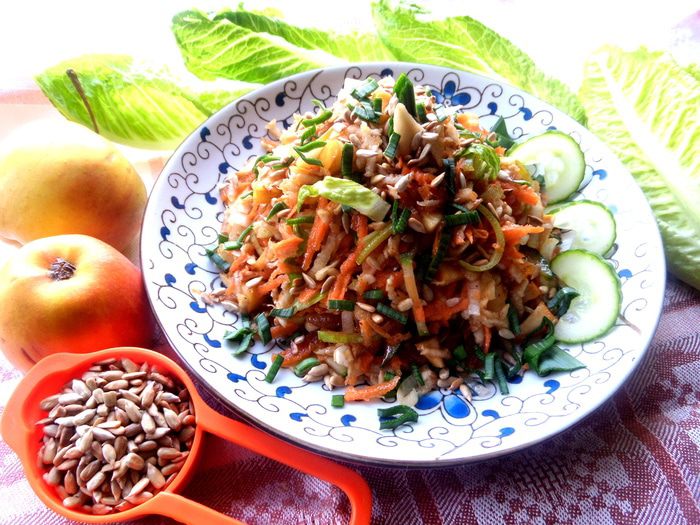 Салат с семечками &amp;quot;Интрига&amp;quot;