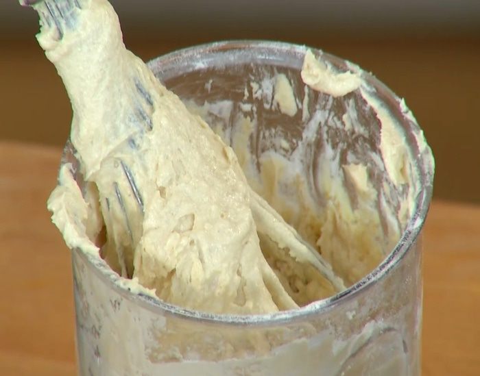 Пирог-перевертыш с персиками 