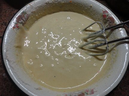 Морковно-банановый кекс