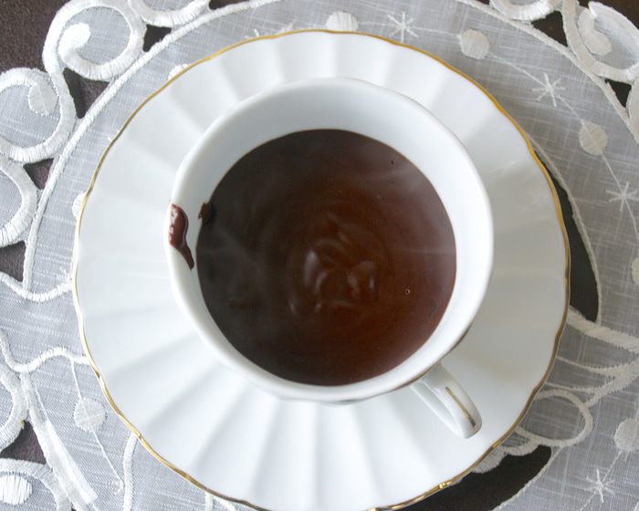 Горячий шоколад с &amp;quot;шапочкой&amp;quot; из маршмэллоу