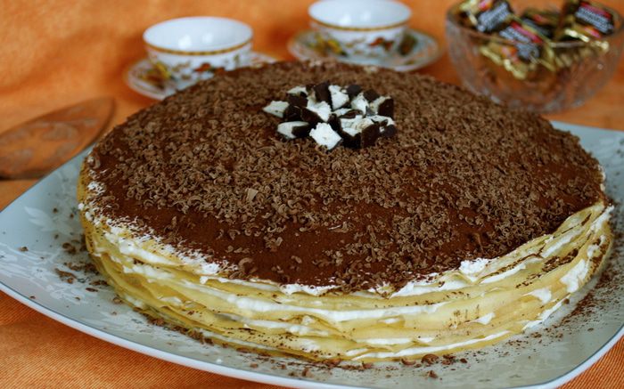 Блинный тирамису